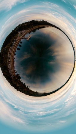 a picture of a fisheye