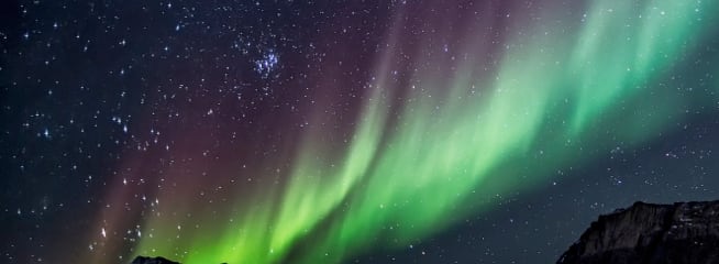 a picture of a borealis